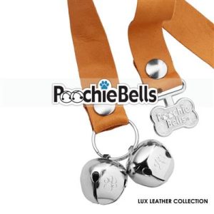 687398363759 POOCHIEBELLS LUX LEATHER OCEAN