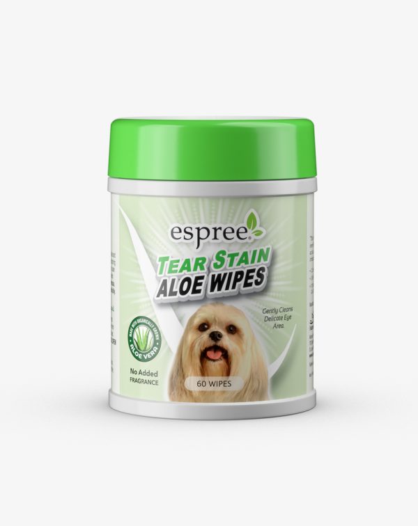 ESP ALOE TEAR STAIN WIPES 60CT