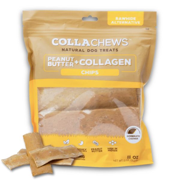 COLLACHEW CHIPS PEANUTBUTTER 11OZ