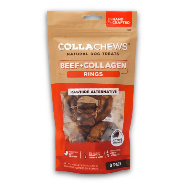 COLLA COLLAGEN RINGS BEEF-3CT