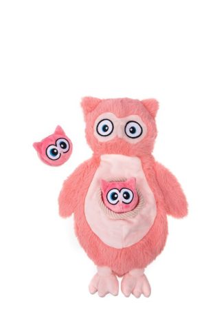 GRWL SIDEKICKS OWL PINK