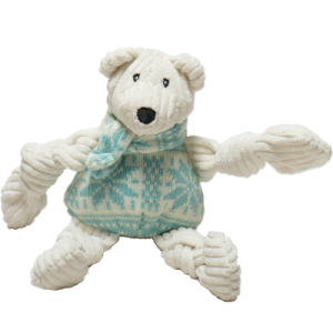 TUNDRA POLAR BEAR KNOTTIE LG
