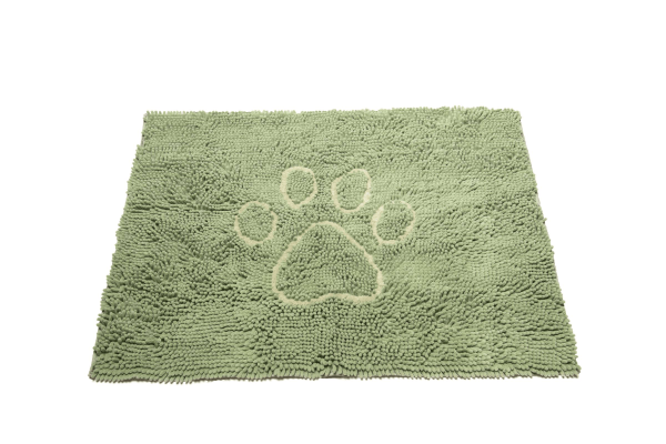 DIRTY DOG MEDIUM MAT SAGE 31X20