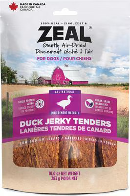 840590018845 ZEAL DUCK JERKY TENDERS