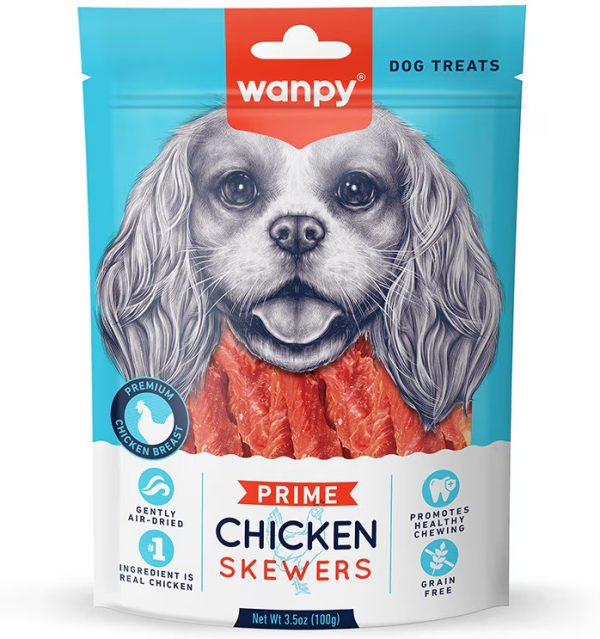 WPP CHKN SKEWERS DOG 3.5OZ