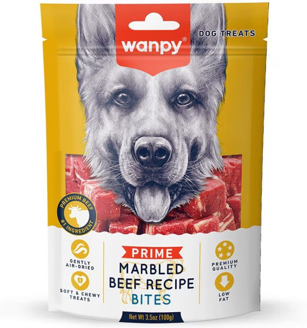 WPP MARBLED BEEF BITES DOG 3.5