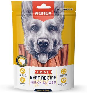 WPP SOFT BEEF JERKY SLICES DOG 3.5OZ