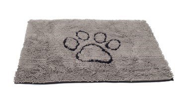 DIRTY DOG LARGE MAT GREY 35X26
