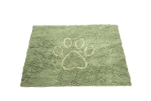 DIRTY DOG LARGE MAT SAGE 35X26