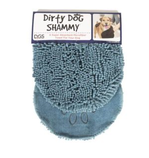 849670018577 DIRTY DOG SHAMMY PACIFIC BLUE