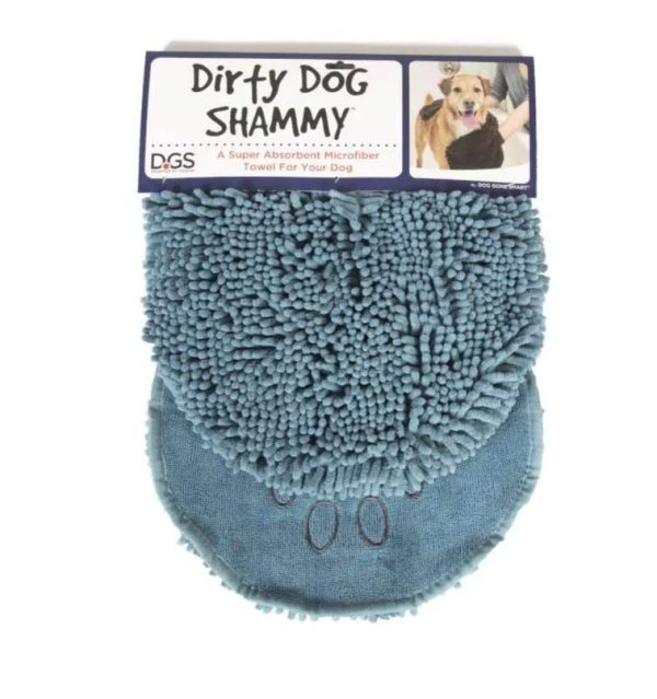 DIRTY DOG SHAMMY PACIFIC BLUE