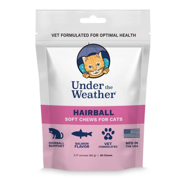UTW CAT HAIRBALL SUP CHEWS 60C