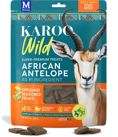 KAROO ANTELOPE/OREGANO SEASONED BITES 8OZ