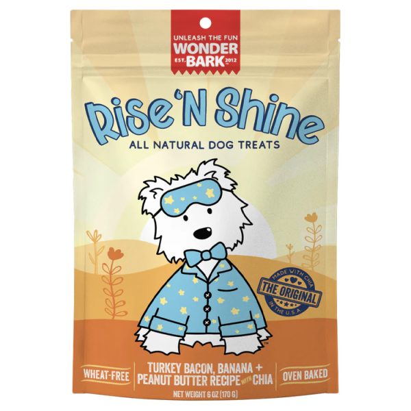 WONDER BARK RISE'N SHINE TREATS 6OZ