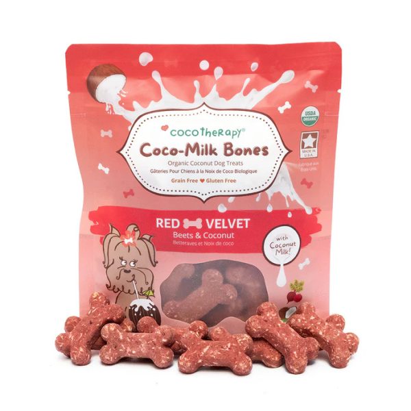 COCOTHERAPY MILK BONES RED VELVET 6OZ