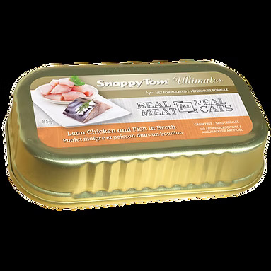 SNPTOM ULTIM CHICK/FISH TINS