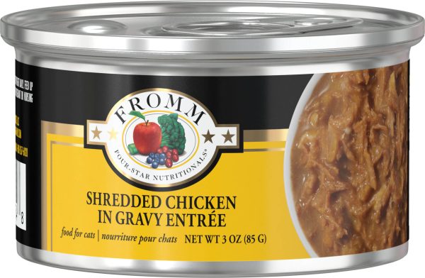FROMM CAT SHREDDED CHICKEN 3OZ