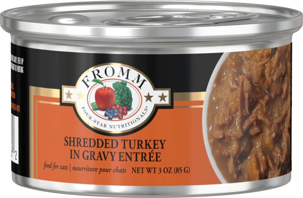 072705112562 FROMM CAT SHREDDED TURKEY 3OZ