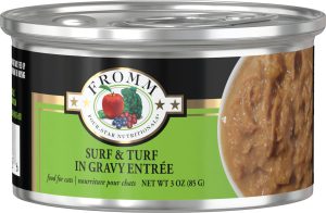 072705112586 FROMM CAT SHREDDED SURF & TURF 3OZ