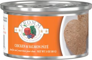 072705112685 FROMM CAT CHICKEN/SALMON PATE 3OZ