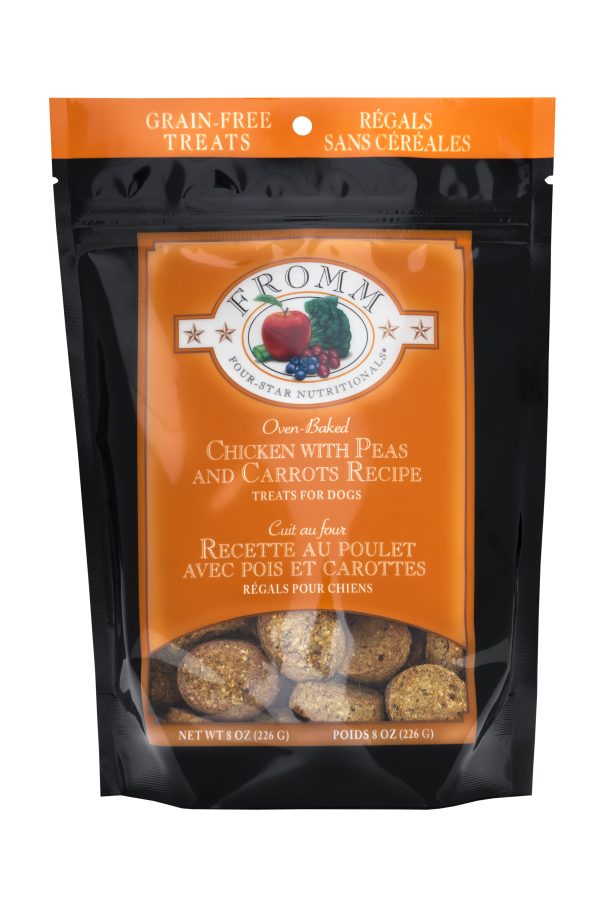072705121106 4-STAR TREATS CHICKEN WITH PEAS & CARROTS 6/8OZ