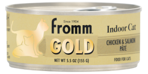 072705133246 FROMM CAT GOLD INDOOR 5.5OZ CANS