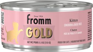 072705133260 FROMM KITTEN GOLD 5.5OZ CANS
