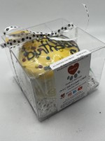 WAGGMORE BIRTHDAY CAKE YELLOW EACH