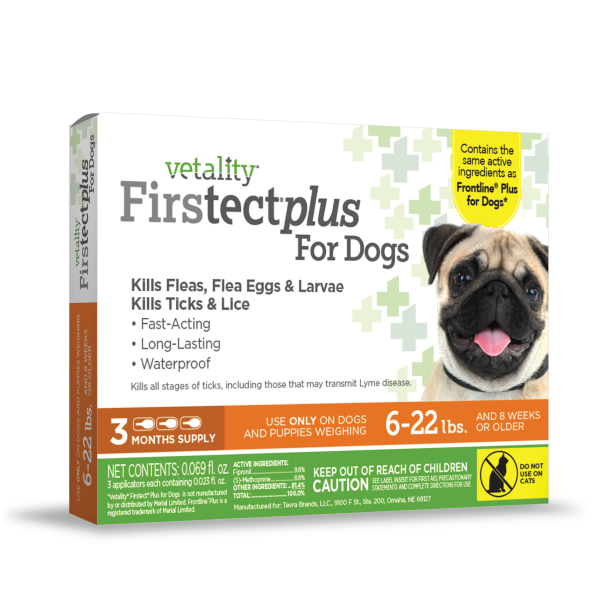 VETALITY FIRSTECT+ DOG 6-22LB