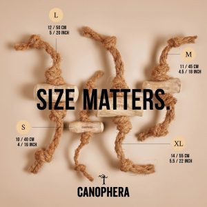 CANOPHERA COFFEE WOOD ROPE CHEW