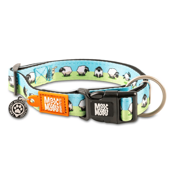 MM COLLAR SHEEP MEDIUM 2/3"W