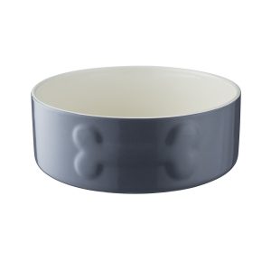 MASON CASH GRAY DOG BOWL 2PK