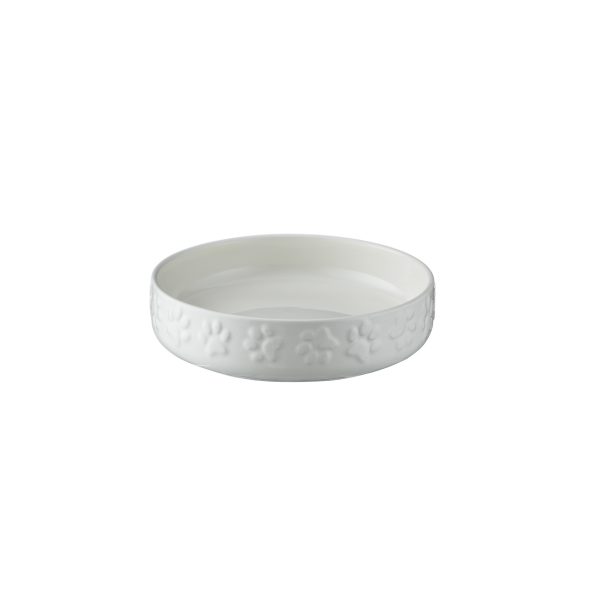 MASON CASH CREAM PET SAUCER 5.2 IN , 6.8OZ 3PK