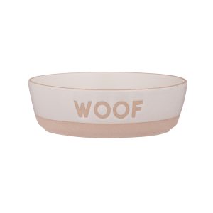 MASON CASH WOOF DOG BOWL 3PK