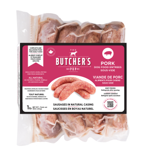 BUTCHER'S PUP PORK SAUSAGE 6/1LB