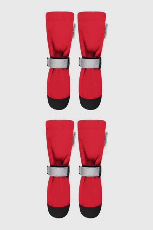 628284101796 SOFT SHIELD BOOTS RED REDFLECTIVE