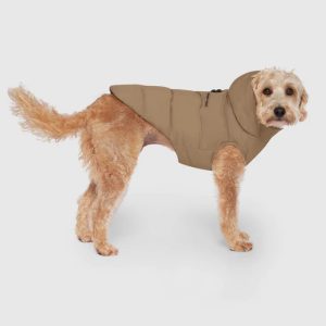 WATERPROOF PUFFER TAUPE