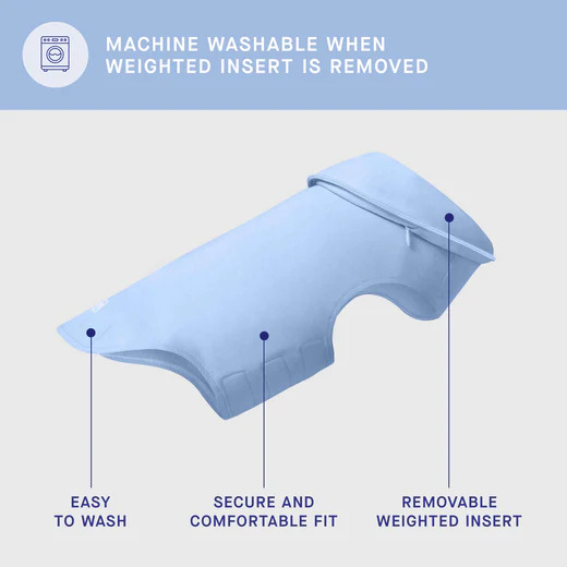 628284122609 WEIGHTED CALMING VEST BLUE