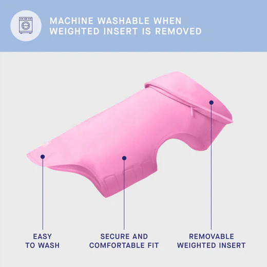 628284122661 WEIGHTED CALMING VEST PINK