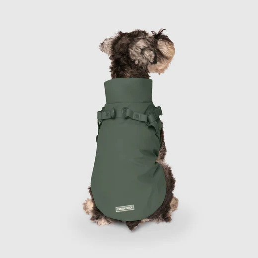 HARNESS RAINCOAT FOREST GREEN