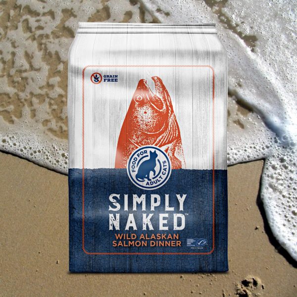 SIMPNKD GF CAT SALMON DIN 11LB