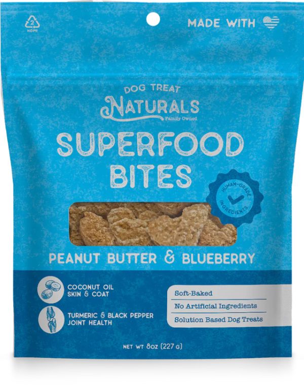 DTN BITES PEANUTBUTTER & BLUEBERRY 8OZ