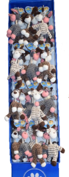 PILLOW PLUSH/W ROPE NECK 36PCS
