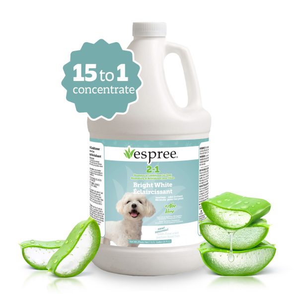 BRIGHT WHITE 2 IN 1 SHAMPOO & CONDITIONER