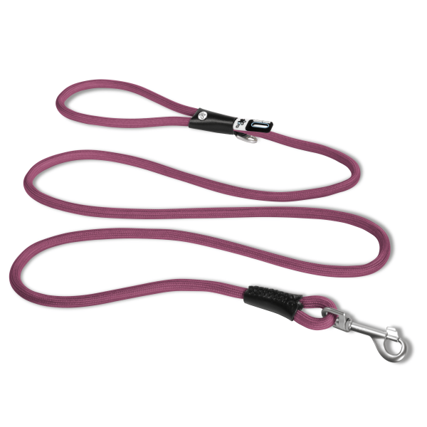 CURLI STRETCH LEASH RUBY