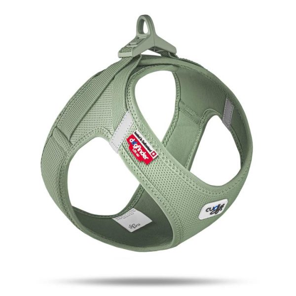 7640455196014 CURLI AIR-MESH HARNESS OLIVE