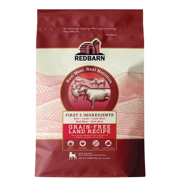 REDBARN DRY GRAIN FREE LAND
