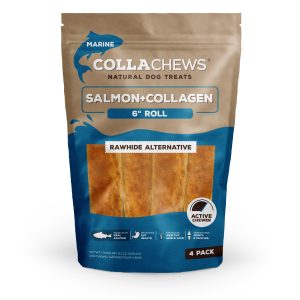6" COLLA ROLL SALMON 4PK