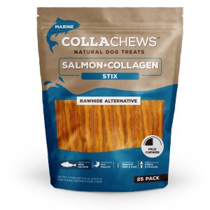 5" COLLA STICKS SALMON 25PK