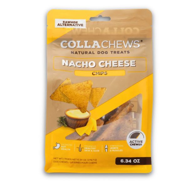 COLLACHEWS TRIANGES NACHO CHEESE 6.34OZ